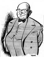 Cartoon of James Millen